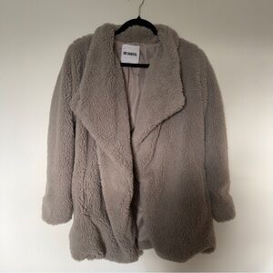 BB Dakota faux fur gray coat Women's Jacket